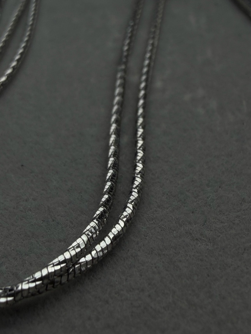20” 1.4mm Sterling Silver Snake Chain